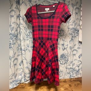 Jack Wills Tartan Plaid Dress